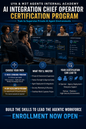 AI Integration Chief Operator Certification Program curriculum - Going Live Soon - Inbox For More Info